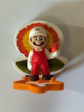 Super Mario Galaxy Movie Nintendo Fire Mario McDonald’s Toy